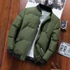 Men's Down Men's & Parkas Mens Winter Jackets Business Casual Thick Warm Coats High Quality Cotton Outdoor Windproof Jacket