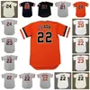 GlnC202 Camiseta de béisbol vintage de San Francisco 20 BOBBY MURCER 1976 21 JEFF KENT 2001 LANIER CLARK 23 SHAWON DUNSTON 2002 TITO FUENTES 1973