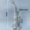 10,6 Zoll dickes Glas Bong Rauchrohr Becher Recycler Wasser Shisha Bubbler 14mm Weibchen Gelenk mit Glas￶lbrenner Sch￼ssel Rig