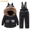 Casaco para baixo para crianças roupas de roupas com capuz parka boy menino macacão de bebê roupas meninas roupas de inverno jaqueta quente crianças snowsuit de dinossauros 220919