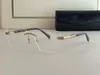 Luxurys Nieuwe Mayba Man Zonnebril Frames Model GZ32 RIMLess Square Clear Glasses Vrouw Vrouw Reading Designer Sunglass Recept Origineel