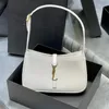 2022 최고 품질의 겨드랑이 가방 클래식 가죽 디자이너 핸드백 숙녀 어깨 가방 바게트 멀티 컬러 패션 가방 도매 프라드