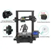 Imprimantes 2022 Ideaformer Mega FDM Imprimante 3D Plaque de construction magnétique TMC2208 Slient Print 200 250mm Kit de bricolage Auto-assembler