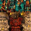Objetos decorativos Figuras mans￣o assombrada Gargoyle Tiki Copo Ornamentos de caneca de a￧o decora￧￣o de a￧o para decora￧￣o de ano em casa Presente Q7F6 220919