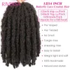 Tressage synthétique noir 12 14 pouces 1B 4 27 30 BUG, Extensions de cheveux Faux Locs papillon doux et originaux pour femmes 5716367