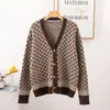 New Fashion Spring 2022 Women Sweaters Cardigans Casual Warm Long Design Female Knitted Sweater Coat Cardigan Sweater Lady