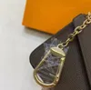 M69431 Portfel Karta Uchwyt RECTO VERSO Designer moda damska mini zippy organizator portfele monety kieszonkowe damskie torba urok Klucz Klucz Pochette Accessoires z pudełkiem