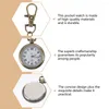 Pocket Watches 2Pcs Retro Watch Keyring Keychain Hanging Pendant