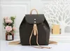 Backpack School Bag womens Shoulder Bags Removable Strap Cowhide pu Leather Fashion Letter sport female shoulders packs 43438# 30x31x16cm backpacks for woman