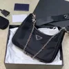 moda nylon kobieta luksurys mężczyzn projektanci torby torebki torebki hobo torebki torebki crossbody szerokie portfel ramię