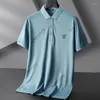 Men's Polos 8XL 7XL 6XL 2022 Summer Short Sleeve Luxury Mens Shirts High Quality Casual Loose Shirt Men Fashion Homme