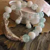Necklace Earrings Set 10 Color Enamel Bracelet Vintage Women Handmade Trendy Summer Jewelry Free Gift Box YJS040