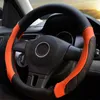 Steering Wheel Covers Universal Car Steering-Wheel Anti-Slip Skidproof Durable 36CM Dynamic Fibre Handmade Cover