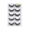 Natuurlijke lange 3D nerts valse wimpers nep lashes make -up kit had gemaakte wimpers extensie oog lassen korte wimpergroothandelsprijs