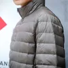 Men's Down Parkas Parkas Autumn Winter Ultralight Men's Down Jacket Men Duck White Down Size grande jaqueta casual masculino Sobretudo Masculino Casaco 220919