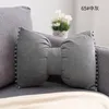 Подушка Bowknot Прекрасное мягкое бросок диван -стул гостиная ручной работы ручной работы