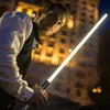 LED Swords/Guns Wanarico متغير مقبض المعادن Lightsaber RGB 7-Color مع ضرب الصوت FX Duel Metel USB الشحن 220919