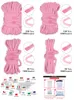 Beauty Items Shibari Bondage SM Restraint Rope 20m 10m 5m 2m Set Slave sexy Toys For Couple Adult Fetish Supplies Cotton Harmless Confidential