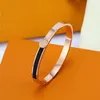 Couple Paired Bangles Gold Color Stainless Steel Jewellry Personalized Accessories Luxury Fashion Customized Bracelets Christmas Prom Jewelry