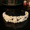 Headbands Handmade Beading Irregular Pearl Hair Hoop For Women Luxury Party Wedding Accessoires Headdress Jewelry 220916