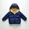 Manteau en duvet COOTELILI polaire hiver Parkas enfants vestes pour filles garçons chaud épais velours enfants manteau bébé survêtement bébé pardessus 220919