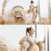 Bridal Fluffy Tulle Maternity Prom Dress Robes Custom Made Women Long Dresses Photo Shoot Beach Birthday Party Gown