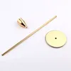 Candle Holders 3 Pcs Set Holder Decoration Luxury Metal Home sticks For s Room Wedding 220919