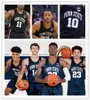 كرة السلة الكلية الجديدة ترتدي 2022 NCAA النهائي أربعة مخصص في ولاية بنسلفانيا نيتاني ليونز كرة السلة جيرسي جالين بيكيت جيرسي 13 جيفوني سكوت
