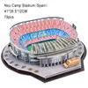 الكتل DIY 3D Puzzle Jigsaw World Football Stadium European Soccer Playground Asysual Building Model للأطفال GYH 220919