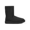 Women Designer Boots Classic Ongle Snow Boot Triple Black Chestnut Brown Navy Gray Pink Womens Budies