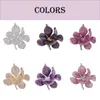 Pins Brooches Brooch Women Orchid Flower Broche Femme Bouquet Neckband Clip Collar Fashion Jewelry Enamel Pin Badge Wedding Gift 220916
