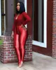 Pantalon deux pièces femme mode automne hiver ensemble élégant cravate Mini chemises hauts et fente Flare survêtement tenues de Fitness