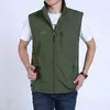 Men's Vests Vest Men Coat Summer Tactical Thin Casual Gilet Outwear Multi Pocket Fishing Travel Waistcoat Jacket Male Chalecos 220919