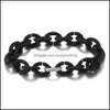 Braceletas Charm Pulseras de encanto 925 Sterling Sier Beads Pulsera 10 Color Rubi￳n dura X Joyer￭a de moda femenina europea Dr Luckxshop DHC2G