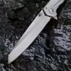 KS1368 Assisted Flipper Folding Knife 8Cr13Mov Stone Wash Blade Stainless Steel Handle Outdoor EDC Pocket Knives with Retail Box