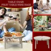 Mobili da campeggio Campeggio Mesa Plegable Tavolo da esterno Portabottiglie Prato Set da giardino Picnic Portatile pieghevole