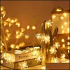 Party Decoration 600cm LED String Lights Copper Sier Wire Garland Light Waterproof Fairy for Christmas Wedding Drop Delivery 2021 Hom DHBOC