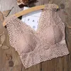 Bustiers & Corsets 2022 Fashion Women Bralette Bra Female Tops Lace Strap Wrapped Chest Shirt Top Underwear Bras For