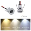 Iluminação 10pcs IP65 1W 12V Mini LED Spot Light Thumb Spotlight Celing Corridor Stairs Armet Ambient DIY