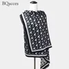 Scarves New arrived women black white aircraft plane cashmere pashmina scarves female winter warm wool scarf brand high quality shawl T220919