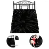 Masques de fête pratiques excellentes matelas solide adulte Cover Sexual Game Fiable Flirting Lit Sheet pliable pour El