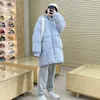 Dames down parkas veer jassen jas winter baggy verdikte warme bubble lange oversized vrouwelijke puffer puffer katoenen gevotneerde jas uit het kader 220920