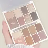 Eye Shadow 7 Colors Glitter Eyeshadow Palette Shimmer Easy To Wear Shadows Make-up Pallet For Eyes Women's Cosmetics