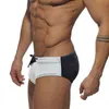 Herrbadkläder Push Up Men's Swim Briefs Sexig bikini badkläder för man gay baddräkt strandbräda shorts desmiit uxh slip baddräkt j220913