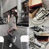 XVESSELS/VESS Designer schoenen Roller Luxe Casual schoenen VanNess Wu G.O.P Low Lows Vulkanised Lace Up Sneaker Black Wit Rood Geel Animal Print Z64F Z64F