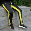 Mens Pants Joggers Casual Fitness Men Sportswear Tracksuit Bottoms Skinny Sweatpants Trousers Navy blue Gyms Jogger Track 220919