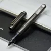 تعزيز الفضة / الأسود المغناطيسي قلم حبر مكتب إداري القرطاسية الأزياء M المنقار قلم حبر جاف لهدية الأعمال