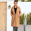 Pelliccia da donna Faux Autunno Lungo Cappotto invernale Donna Donna Calda Giacca da donna Teddy Giacca da donna in peluche 220919