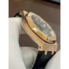 Audemar Pielut Audemap AP Watch Luxury BP Factory Watch Designer Brand Mens Watch частная настройка 41 -мм упаковка 18K розового золота толщина