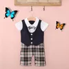 Ensembles de vêtements Born Kid Baby Boy Infant Outfits Set Jumpsuit Romper One Piece Suit